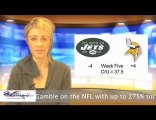 Jets vs Vikings Free Online NFL Sportsbook Betting Odds