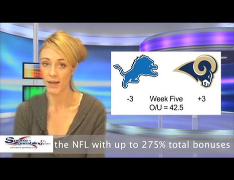 Lions vs Rams Free Online NFL Sportsbook Betting Odds