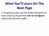 ZERO DOWN TRAFFIC BLUEPRINT Review -Different Than All Other