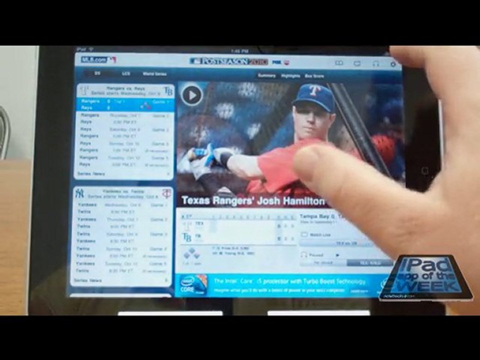 MLB At Bat 2010 for iPad