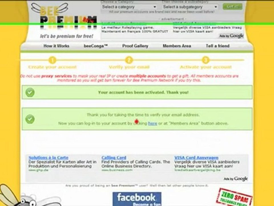 COMPTE MEGAUPLOAD GRATUIT VIA PARRAINAGE