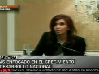 Cristina almorzó con científicos radicados en Alemania y les dijo que "las puertas están abiertas"