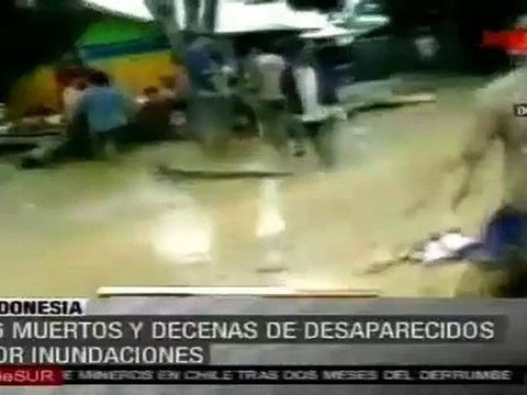 Indonesia 86 muertos y decenas de desaparecidos por inundaciones