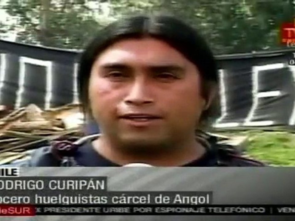 Comuneros de Angol mantienen huelga de hambre