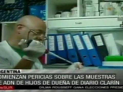 Comienzan pericias sobre las muestras de ADN de hijos de dueña de diario Clarin