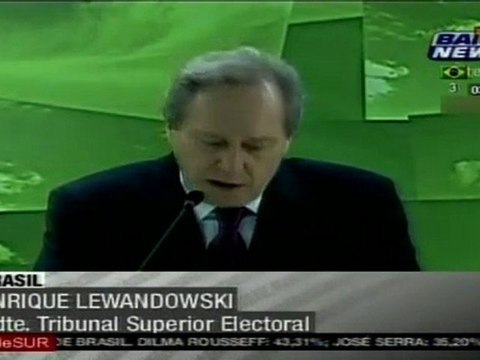 Brasil: Autoridades electorales celebran absoluta tranquilidad en elecciones