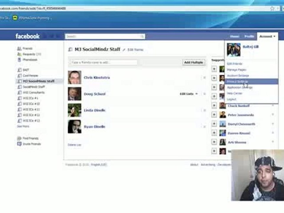 Facebook Privacy Settings - Business and Personal Accounts
