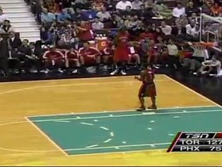 Jay Triano Catches Ball and Does Tricks.mpg
