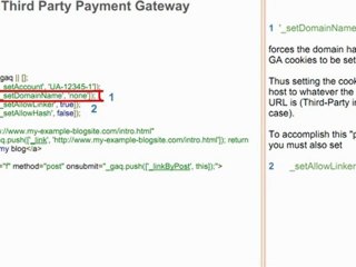 Google Analytics Education: Using a Third-Party cart