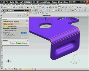 NX Progressive Die Wizard - Yeniden ya da fazla büküm