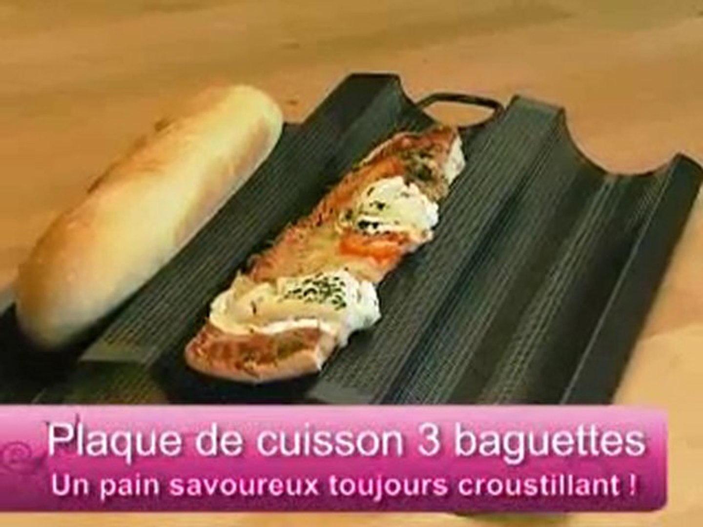 TempsL - Plaque cuisson baguette - Vidéo Dailymotion