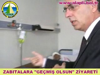 ZABITALARA GEÇMİŞ OLSUN ZİYARETİ