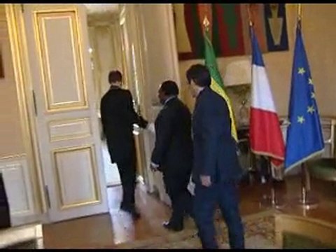 Le Président Ali Bongo Ondimba en visite en France