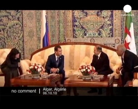 Dmitry Medvedev in Algeria - no comment