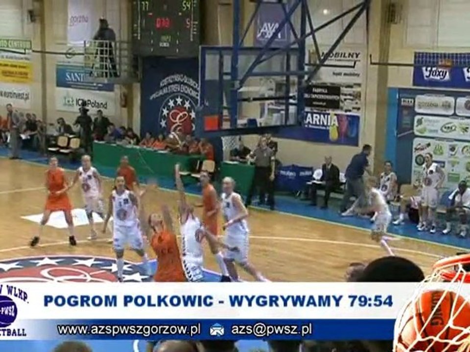 Pogrom Polkowic - wygrywamy 79:54
