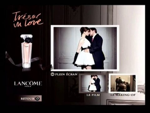 Campagne interactive Lancome sur l'IP TV d'Orange
