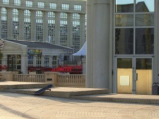 Nollie Nose Wheeling @ Montpellier - Hotel de Région