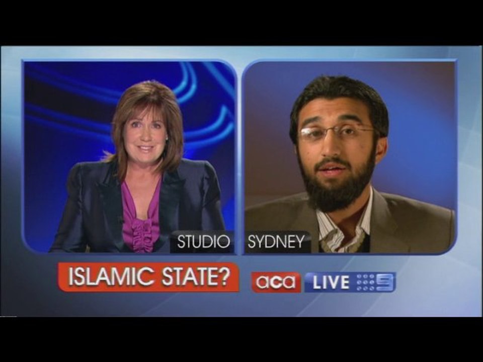 Ch. 9 A Current Affair interview: Uthman Badar re: Khilafah Conf. 2010 (HT Australia media rep.)