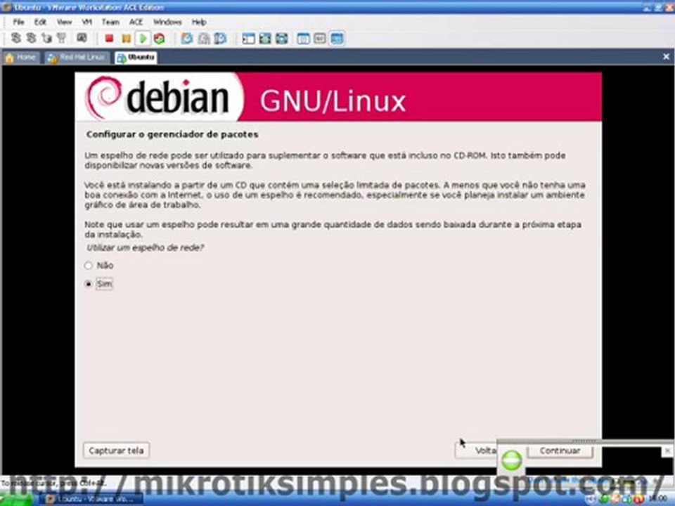 PREPARANDO O DEBIAN PRA INSTALAÇÃO DO THUNDER CACHE 3.1