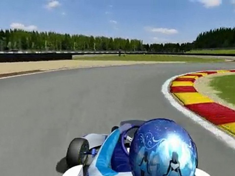 rFactor piste competition kart 2 temps joigny video 2