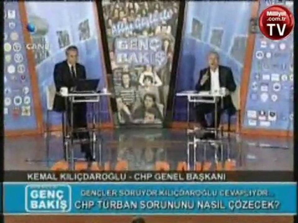 Türbanlı öğrenciden şok çıkış