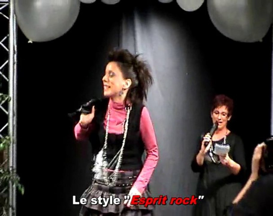 Les Papillons blancs sur les podium