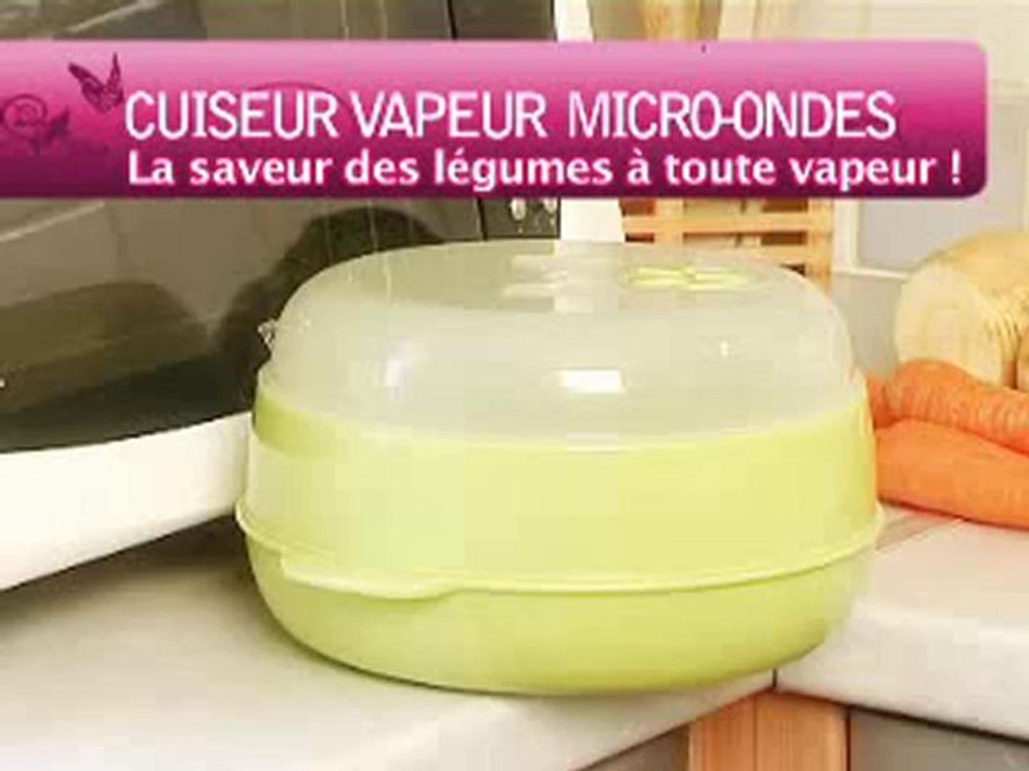 TempsL - Cuiseur Vapeur Micro Ondes - Vidéo Dailymotion