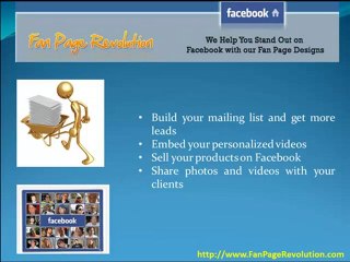 Web Design Facebook Fan Page Set Up