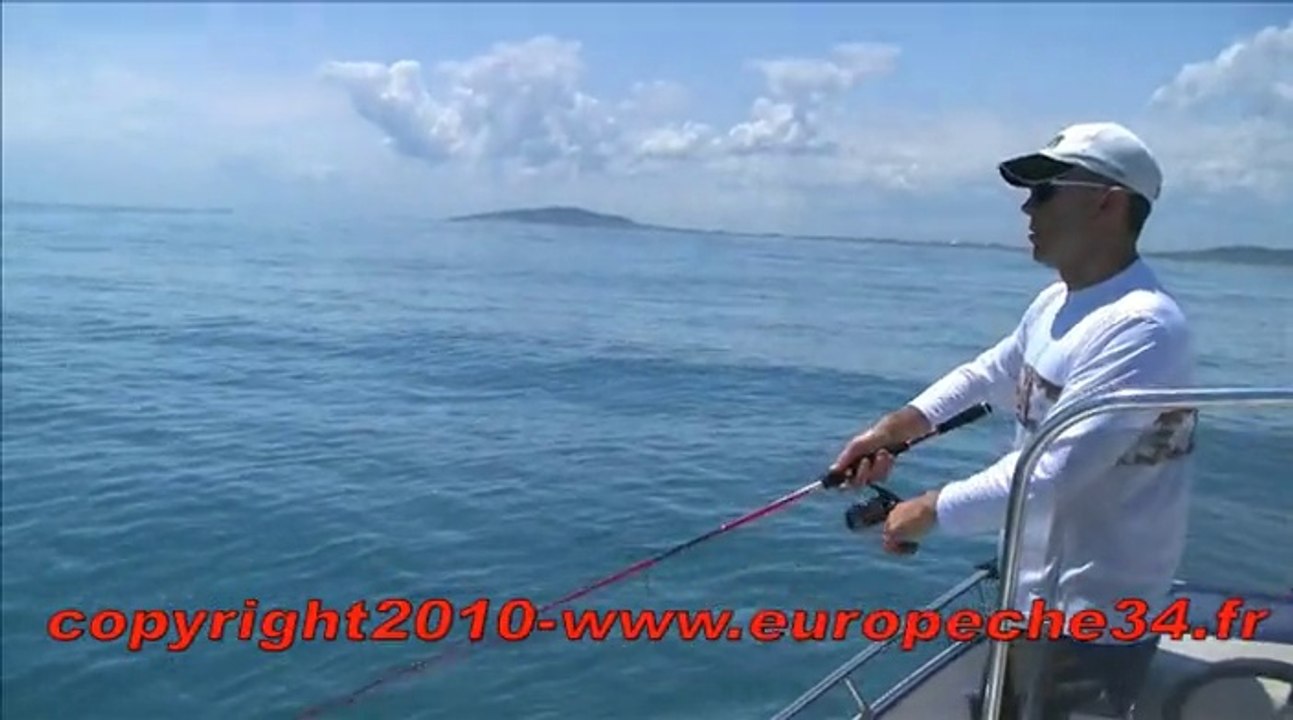 Pêche des oblades aux leurres sur chasses en mer Europêche34