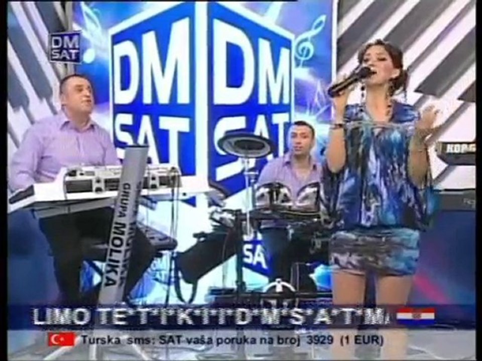 Aneta i grupa Molika-A tebe nema..Uzivo