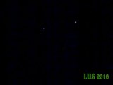 2 UFOs over Ponte Milvio, northern Rome, Italy 19-Aug-2010