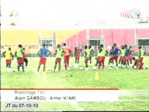 Entraînements des Diables rouges