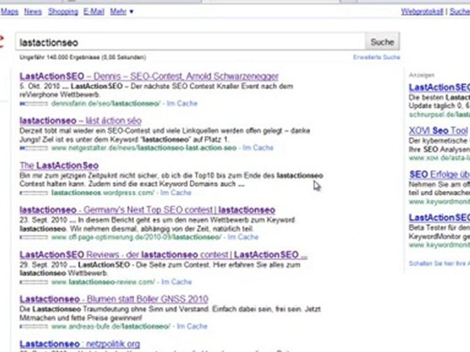 Lastactionseo 2010.10.08