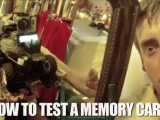 Test de résistance Cartes SD Samsung