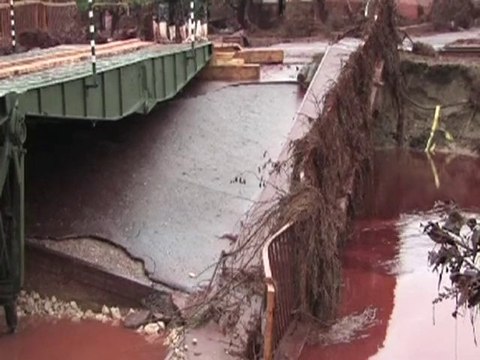 Hongrie: le flux toxique atteint le Danube