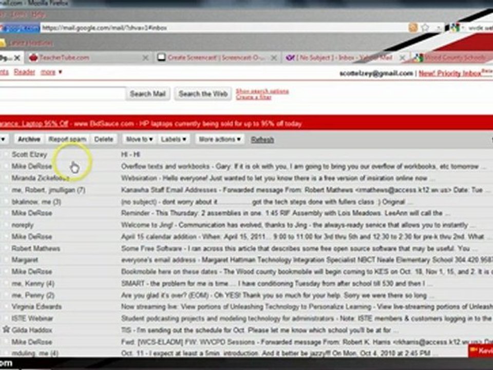 Setting Up Gmail