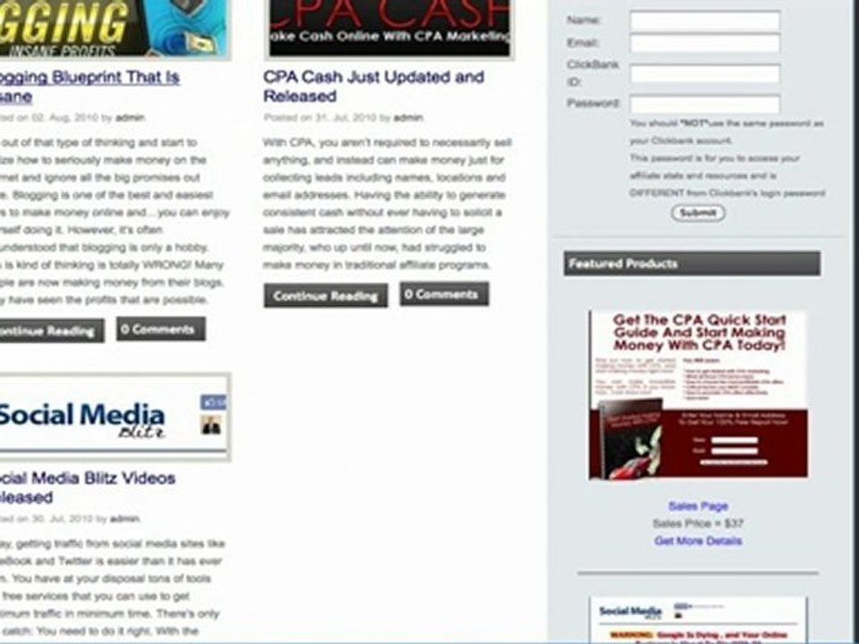 ClickBank Payouts of 70% For This Affiliate Program