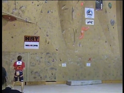 Escalade - Coupe d'Europe Veliko - Loïc Timmermans