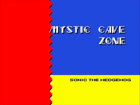 Sonic 2 Music Mystic Cave Zone (1-player)