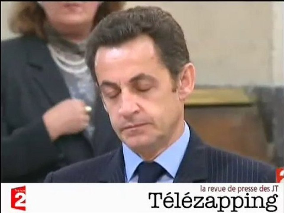Télézapping : Sarkozy se rachète une vertu cath...