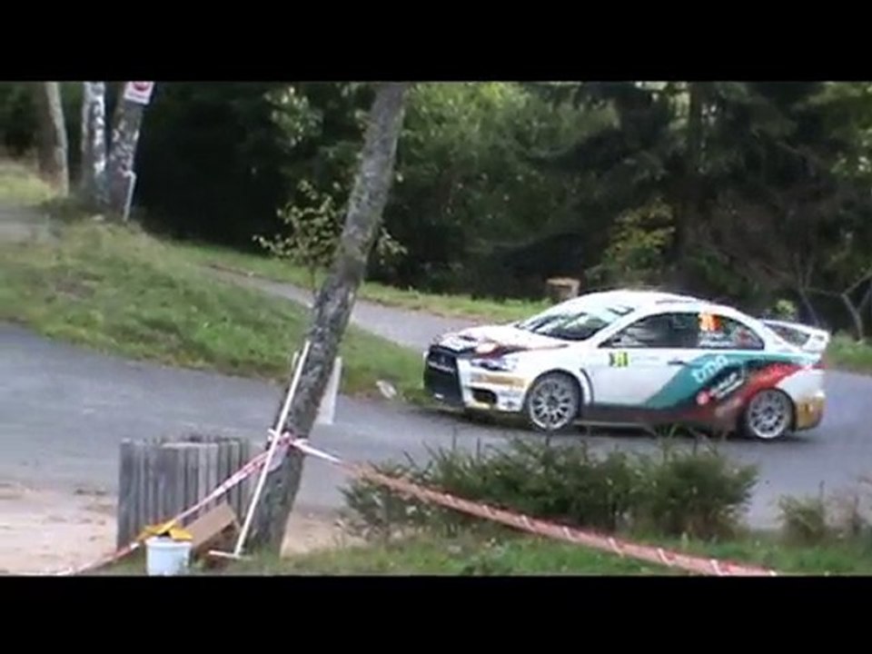 rallye de france 2010 es3 vallée de munster