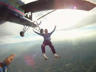 Parachutisme Brevet B saut 2