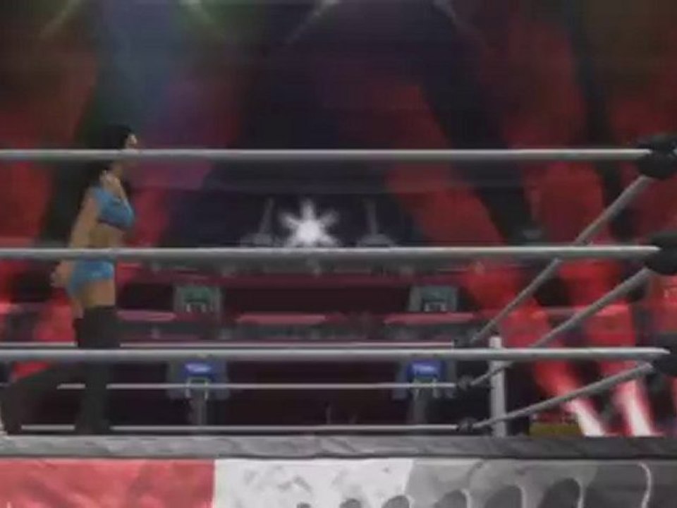Gail Kim Entrance & Finisher - WWE SmackDown vs. RAW 2011