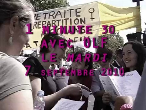 Manif retraites 7 septembre - Osez le féminisme
