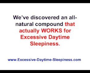 EXCESSIVE DAYTIME SLEEPINESS TREATMENT