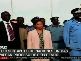 Representantes de ONU evalúan proceso de referendo en Sudán