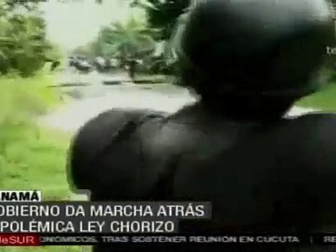 Gobierno panameño da marcha atrás y acepta sustituir polémica ley