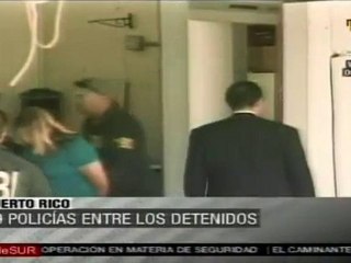 Detenidas 129 personas en Puerto Rico por corrupción