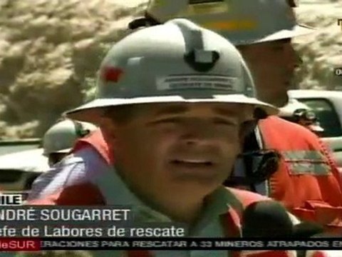 Inminente rescate de mineros chilenos