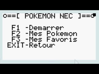 Pokemon NEC (Part1)